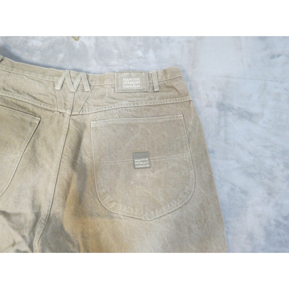Vintage Marithe Francois Girbaud Jeans Mens 42 Tan Brand X Authentic Fit Baggy - Picture 12 of 12
